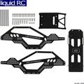 Hot Racing SXTF14RR01 Aluminum Rock Racer Conversion Chassis (black) - SCX24