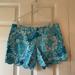 Lilly Pulitzer Shorts | Lilly Pulitzer The Buttercup Short - Ariel Blue Lion In The Sun Print - Size 2 | Color: Blue/White | Size: 2