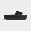 Badesandale ADIDAS SPORTSWEAR "PLATFORM ADILETTE", Gr. 42, schwarz (core schwarz, core schwarz, core schwarz), Synthetik, sportlich, Schuhe