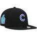 Men's New Era Black Chicago Cubs 2016 World Series Light 59FIFTY Fitted Hat