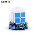 Qiyi OS-Cube de Vitesse Magique Magnétique Sans Autocollant Jouets Fidget Professionnels Puzzle