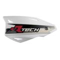 Race Tech Protège-mains Vertigo réglable blanc