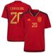 Youth adidas Daniel Carvajal Red Spain National Team 2022/23 Home Replica Jersey