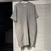 Madewell Dresses | Gray Shift Dress Nwot Madewell Sz Large | Color: Gray | Size: L