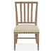 Hooker Furniture Big Sky Slat Back Side Chair Wood/Upholstered in Brown | 39.5 H x 22 W x 26.5 D in | Wayfair 6700-75410-80