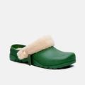 Coach Shoes | Coach Lola Clog | Color: Cream/Green | Size: 5