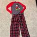 Disney Other | Like New/New Condition Super Soft Disney Mickey Mouse Holiday Pj Set- Men’s M | Color: Gray/Red | Size: Medium