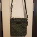 Coach Bags | Coach Canvas Crossbody Bag (Dark Green); Adjustable Canvas Strap | Color: Green | Size: Os