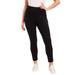Plus Size Women's Essential Cropped Legging by June+Vie in Black (Size 14/16)