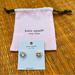 Kate Spade Jewelry | Nwt Kate Spade Cubic Zirconia White Earrings | Color: White | Size: Os