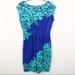 Lilly Pulitzer Dresses | Lilly Pulitzer | Cap Sleeve Dress Blue Green Small | Color: Blue/Green | Size: S