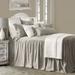 Red Barrel Studio® Caddington Washed Romantic Shabby Elegance Farmhouse 3 Piece Bedspread Set in Brown | Wayfair DCA1C43074A8447E8F11E10A09A59AD2