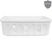 Rebrilliant Soap Dish Ceramic in White | 2 H x 5.75 W x 4 D in | Wayfair F1E2A922DD554AF8AA14A41D49910C40