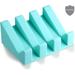 Rebrilliant Silicone Soap Dish in Blue | 1.57 H x 3.78 W x 2.75 D in | Wayfair 2EC413D61B5C41D3B3F60551538014FC