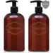 Latitude Run® Soap Dispenser Plastic in Red/Black | 7.25 H x 3 W x 3 D in | Wayfair 4879EC7DEEE44409BDC631AEE49779E7