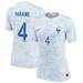 Women's Nike Raphael Varane White France National Team 2022/23 Away Breathe Stadium Replica Jersey