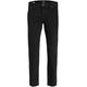 Loose-fit-Jeans JACK & JONES "JJICHRIS JJORIGINAL" Gr. 34, Länge 34, schwarz (black denim) Herren Jeans Loose Fit