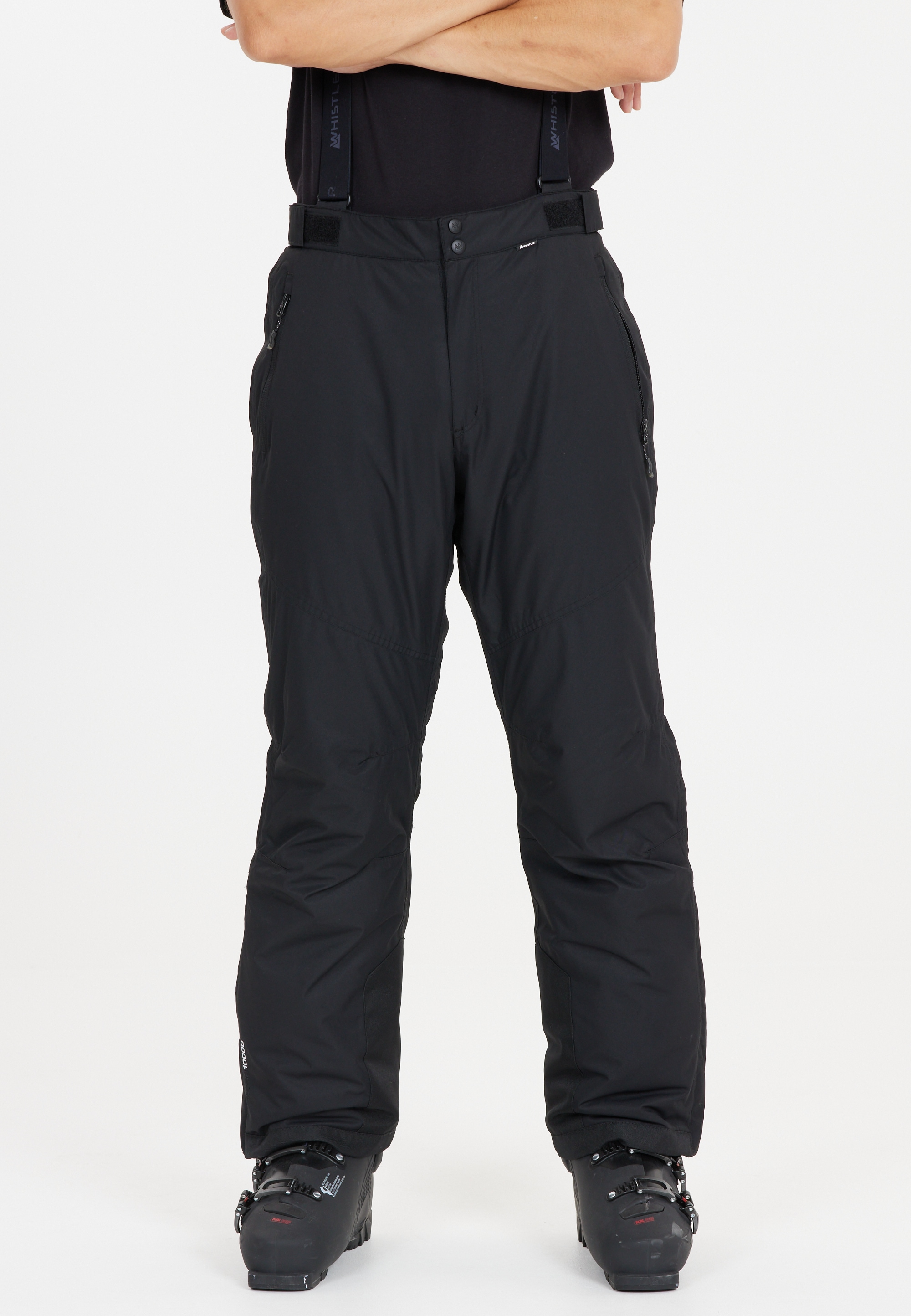 Skihose WHISTLER "Fairfax", Herren, Gr. S, US-Größen, schwarz, 100% Polyester, unifarben, Casual, lang, Hosen, mit wasser- und winddichter Funktionsmembran Image