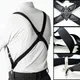Bretelles réglables pour hommes et femmes bretelles X Back Shirt réinitialisation ceinture