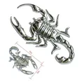 Autocollants décoratifs d'animaux de scorpion de corps de coffre de queue de voiture en métal