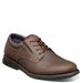 Nunn Bush Otto Plain Toe Oxford - Mens 10 Brown Oxford W