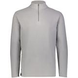 Augusta Sportswear 6863 Micro-Lite Fleece Quarter-Zip Pullover T-Shirt in Grey size 2XL | Polyester