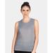 Next Level N5013 Women's Festival Muscle Tank Top in Heather Grey size 2XL | Cotton/Polyester Blend NL5013, 5013