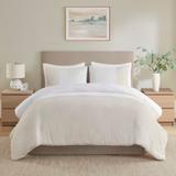 Beautyrest Miro 3 Piece Gauze Oversized Duvet Cover Set (Insert Excluded)