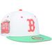 Men's New Era White/Green Boston Red Sox 1999 MLB All-Star Game Watermelon Lolli 59FIFTY Fitted Hat