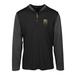 Men's Levelwear Black/Charcoal Vegas Golden Knights Spector Quarter-Zip Pullover Top
