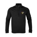 Youth Levelwear Black Pittsburgh Penguins Cali Insignia Quarter-Zip Pullover Top