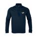 Youth Levelwear Navy Nashville Predators Cali Insignia Quarter-Zip Pullover Top