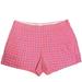 J. Crew Shorts | J. Crew Womens Pleated Floral Foulard Shorts Neon Pink Size 8 | Color: Blue/Pink | Size: 8