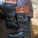 Coach Shoes | Coach New York Micha Riding Boots | Color: Black/Brown | Size: 6