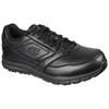 Berufsschuh SKECHERS "NAMPA" Gr. 44, schwarz, 44, Lederimitat, Schuhe, Schnürschuh für Gastronomie mit rutschfhemmender Laufsohle