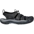 Sandale KEEN "NEWPORT" Gr. 43, schwarz Schuhe Outdoorsandale Sandale Herren Outdoor-Schuhe mit Klettverschluss