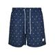 Badeshorts URBAN CLASSICS "Herren Pattern Swim Shorts" Gr. 4XL, US-Größen, blau (skullandyacht aop) Herren Badehosen Badeshorts