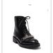 Burberry Shoes | Burberry Barke Leather Lug Sole Booties, Size 39,5, New | Color: Black | Size: 9.5