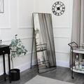 Melody Maison Black Free Standing Cheval Mirror 155cm x 60cm