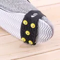 Couverture de chaussures pour femmes et hommes 1 paire de 5 crampons antidérapants d'escalade