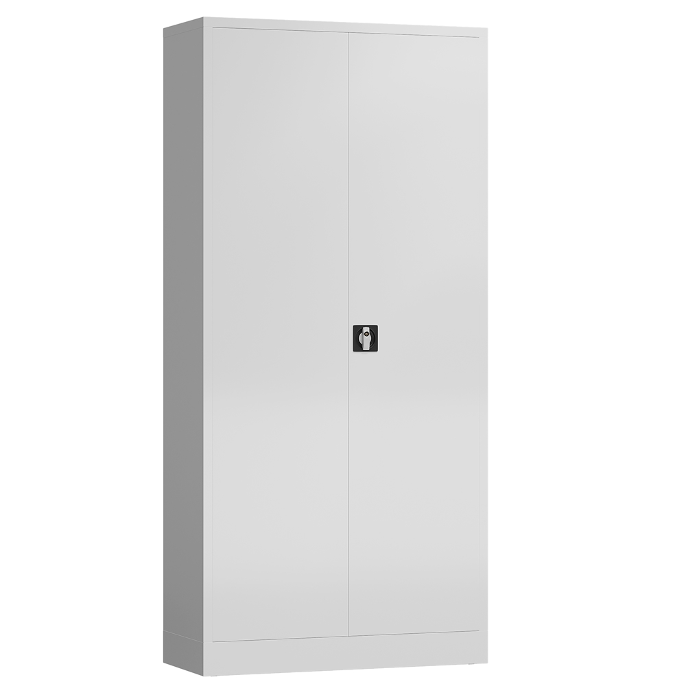 ClassiX Flügeltürenschrank, 1945 x 920 x 600 mm, signalweiß Image