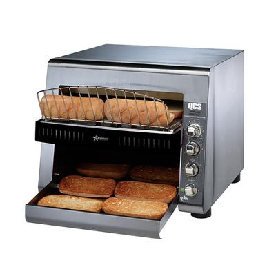 Star QCS3-95HC 208 (QCS3-950H) Conveyor Toaster - 950 Slices/hr w/ 3" Product Opening, 208v/1ph, 14" Belt, Stainless Steel