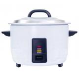 Crestware RC30 30 Cup Electric Commercial Rice Cooker/Warmer, 115v, White