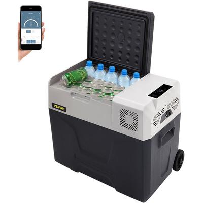 Vevor - 50L Autokühlschrank Kompressorkühlbox Edelstahl Urlaub Isolierbox Mini Kühlschrank Kühlbox Image