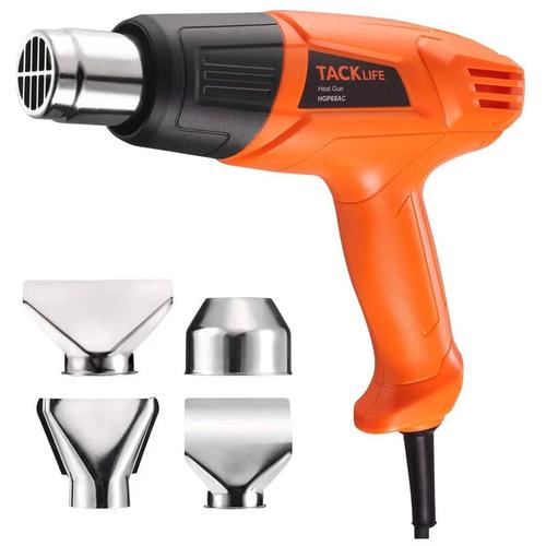 HGP68AC Heißluftpistole 1500W 572°F-932°F Duale Temperatur Heißluftpistole - Tacklife