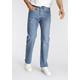 Straight-Jeans LEVI'S "501 ORIGINAL" Gr. 34, Länge 34, blau (z1949 medium indigo) Herren Jeans Straight Fit mit Markenlabel Bestseller