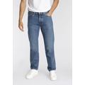 Straight-Jeans LEVI'S "501 ORIGINAL" Gr. 36, Länge 30, blau (z0903 medium indig) Herren Jeans Straight Fit mit Markenlabel Bestseller