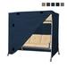 Covers & All Heavy-Duty Waterproof Outdoor Patio Canopy Swing Seat Cover, Patio 3-Seat Porch Swing Cover in Blue | 72 H x 88 W x 60 D in | Wayfair