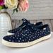 Kate Spade Shoes | Keds For Kate Spade New York Navy Pink Red Lip Lace Up Sneakers | Color: Blue/Pink | Size: 8.5