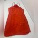 Madewell Dresses | Madewell 100% Silk Red Dress - Racer Back Mini Dress - Size 2 | Color: Red | Size: 2